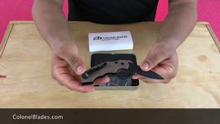 Colonel Blades Folder unboxing [upl. by Mirelle]