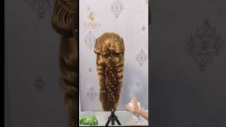 Hairstyles hair work reception look [upl. by Adnowal]