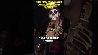 That Time Papa Shango Cursed The Ultimate Warrior wrestlinghistory wwe prowrestling [upl. by Elraet501]