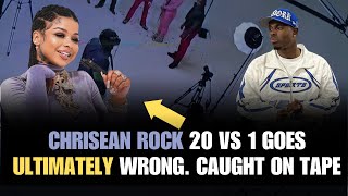 Chrisean Rock 20 vs 1 Challenge Takes a Shocking Turn YouTuber Shows Up amp Jacks The Cameraman 😳 [upl. by Chemesh722]