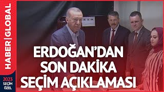 Sandıklar Kapanır Kapanmaz Erdoğandan Son Dakika Seçim Açıklaması [upl. by Philipines787]