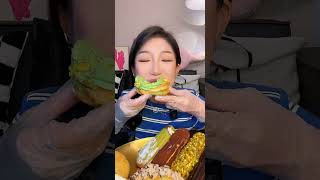 ASMR MUKBANG FOOD🎂🎂 Eatingchewy sounds먹방 Mukbang eating show Tarts [upl. by Danni]