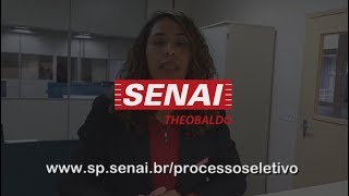 Processo seletivo  Cursos técnicos SENAI [upl. by Carlton]