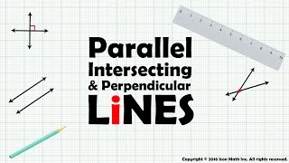 Parallel Intersection and Perpendicular Line [upl. by Naillimxam481]