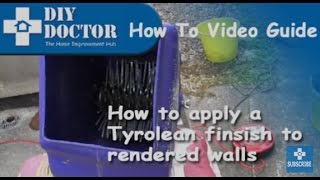 How to apply a Tyrolean Finish [upl. by Leugimesoj]