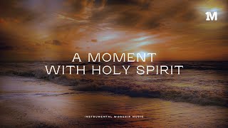 A MOMENT WITH HOLY SPIRIT  Instrumental Soaking Worship Music  1Moment [upl. by Arela]