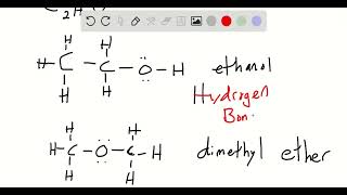 Consider two different organic compounds each with the formula One of these compounds is a liqu [upl. by Tomkiel]