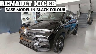 RENAULT KIGER BASE MODEL IN BLACK COLOUR [upl. by Eixela]