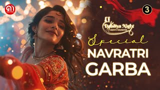 03 Special Navratri Garba  Dandiya mix  Gujarati Garba AakarMotion [upl. by Aynodal]