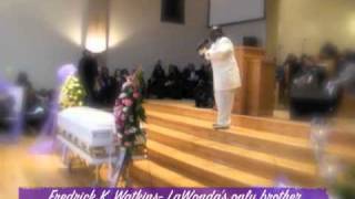 LAWONDA CAMPBELL CELEBRATION OF LIFE PART 1 ELDER JK RODGERS [upl. by Alaster]