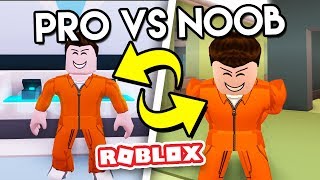 PRO VS NOOB in JAILBREAK  Roblox Jail break wNubNeb [upl. by O'Neill81]