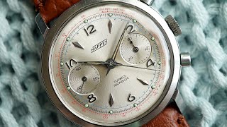 Méraud Antigua Handsome Chronograph With The Legendary Landeron  Watch of the Week Review 156 [upl. by Nicolas]