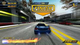 Burnout 3 Takedown  PS2 PCSX2  1080p60 FPS  2873 Racing WT  Winter City  Special Event [upl. by Spiegel884]