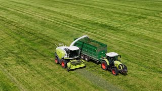 Silage 2024 hurkledale mowing  tedding  raking  chopping  buckraking [upl. by Lauren378]