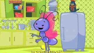 Borboletinha  DVD Galinha Pintadinha 1 2 e 3  Desenho Infantil  Juptube [upl. by Paley]