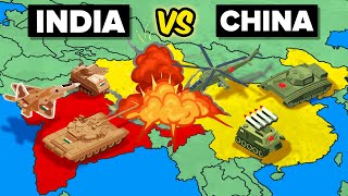 INDIA vs CHINA  2024 MilitaryArmy Comparison [upl. by Thetes724]