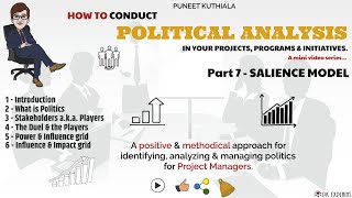 Salience Model  Political Analysis for Project Managers7  Projects Programs amp Initiatives [upl. by Kenn]