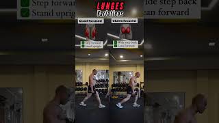 quotTop Lunge Variations for Killer Glutes amp Quadsquot [upl. by Tcideneb]