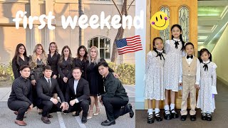 First Weekend in USA 🇺🇸 Shen Asidor Vlogs [upl. by Idelia]