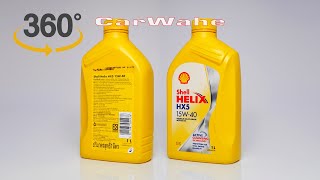 Shell HELIX HX5 15W40 Motor Oil  API SN PLUS API SNCF ACEA A3B3  1Liter  carwahe [upl. by Gonagle]