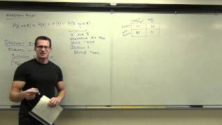 Statistics Lecture 43 The Addition Rule for Probability [upl. by Llerahs]