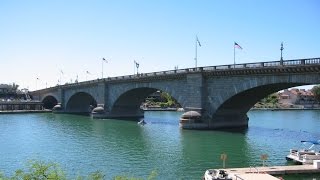 USA London Bridge Lake Havasu City Arizona [upl. by Elatnahs]