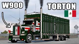 TORTON W900 El Mejor Camión MEXICANO Ruta Mapa de México American Truck Simulator [upl. by Krenek]