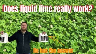 Does liquid lime for food plots really work Part 1 [upl. by Danaher]