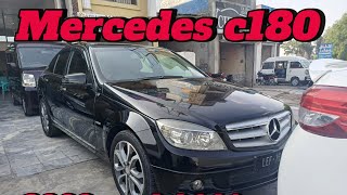 Mercedes C180  2009 model  14 import 14 registration  Gujranwala showroom mercedes [upl. by Aimekahs]