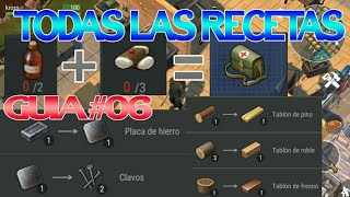 Guia 06  Todas las recetas en Last Day on Earth [upl. by Christin719]