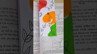 cute bookmarks with paper art artist shorts ytshort bookmark [upl. by Airitak]