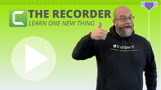 All About Camtasias Recorder  A quotLearn One New Thingquot Webinar [upl. by Yrogreg]