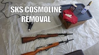 Yugo 5966 SKS Cosmoline Removal [upl. by Giah]