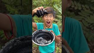 Survival Skills Simple but Useful in junglebushcraft camping outdoorsusefulshorts survival [upl. by Htelimay492]