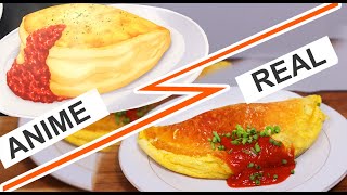 Simple Omelette Souffle  Shokugeki no Soma Omelette Souffle [upl. by Dnomrej]