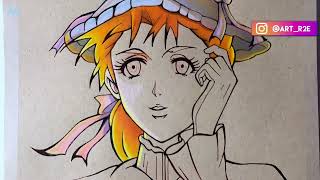 Erina  Jojo’s Bizarre Adventure  Speed Drawing  Dibujo [upl. by Sallyanne663]