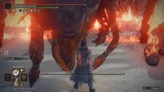 Elden Ring SotE  PestThread Spears vs Fire Giant  NG7  No Hit [upl. by Iphlgenia]