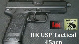 HK USP Tactical 45 Pistol [upl. by Stoughton]