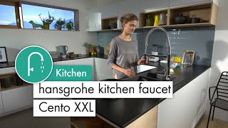 hansgrohe kitchen faucet Cento XXL [upl. by Surdna]