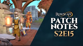 RuneScape Patch Notes S2E15  19th August 2024 [upl. by Ardnahcal324]