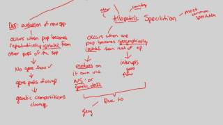 Macroevolution  Speciation I  BIALIGYcom [upl. by Icat]