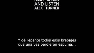 Glass In The Park  Alex Turner Subtitulado  Español [upl. by Plerre]