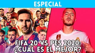 FIFA 20 vs PES 2020 ¿Cuál es el mejor COMPARATIVA con GAMEPLAY [upl. by Aleacim]