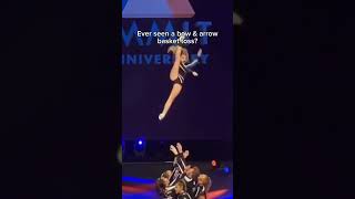 Ever seen a bow amp arrow basket toss Cheer Athletics Swagcats 2022 [upl. by Tesler137]