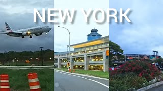 NYC DRIVING MARINA PARKING LOT TO ASTORIA QUEENS NY AUGUST 2024 [upl. by Airtemad768]