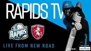 LIVE 🔴Worcestershire Rapids 🌊 v Kent Spitfires  Royal London Cup [upl. by Aninep480]