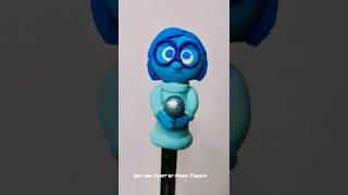 Sadness From Inside out 2 DIY pencil topper shorts summervibes [upl. by Hobey]