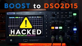 Hantek DSO2000 Serisi Osiloskoplar Nasıl Hacklenir DSO2C10 To DSO2D15  Meraklısına [upl. by Igal37]