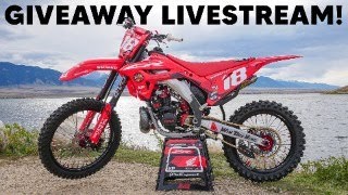 CR250 Two Stroke Giveaway Live Stream [upl. by Frydman]