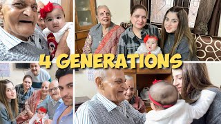 Great Grandparents Meet Great Grandchild for the First Time Emotional Vlog 🥲 [upl. by Socha]